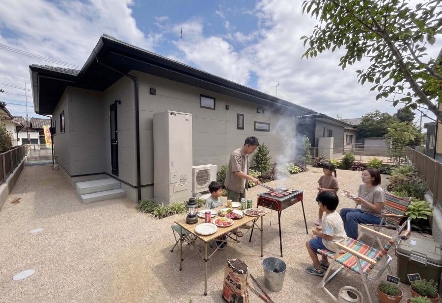 建物図面を元に完成イメージを生成した画像です