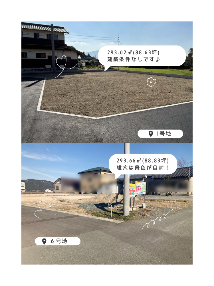 かずやタウン雀島｜1号地｜6号地