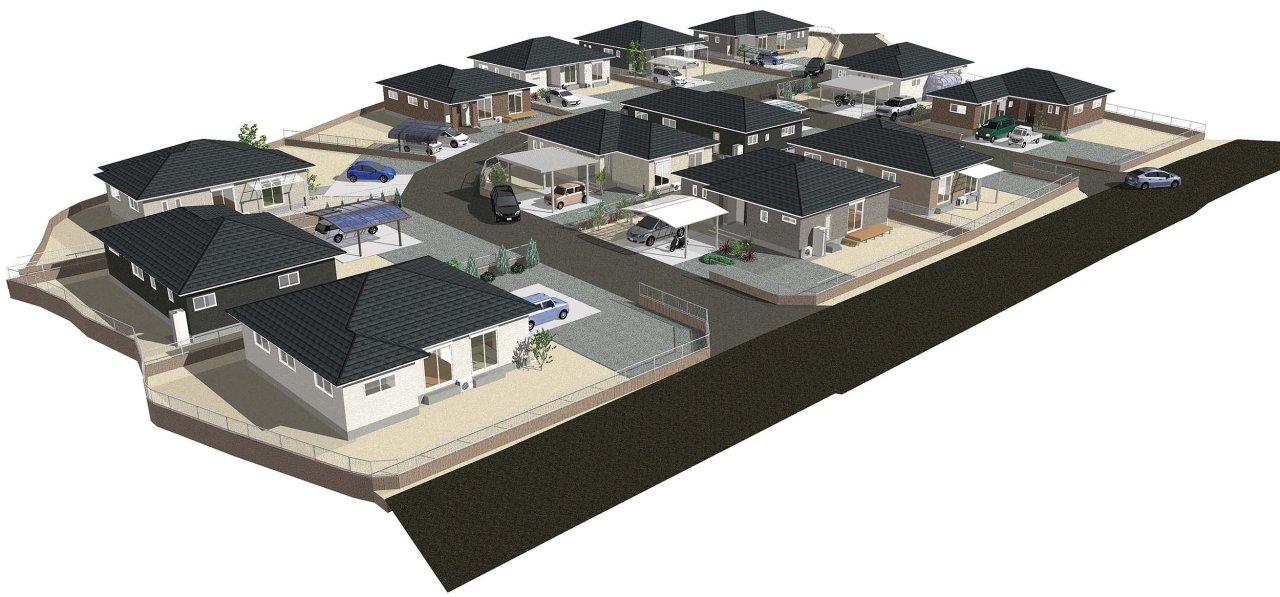 和水町２期　分譲地販売中　建築条件無し